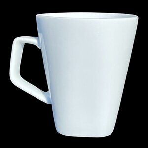 Canopy White Square Porcelain Mug New